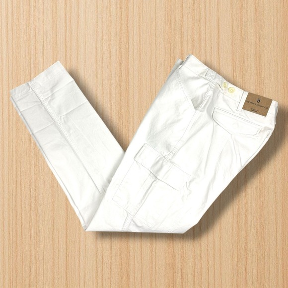 Lands' End Pants - Land's End Women's Size 8 Low Rise Straight Leg Canvas Pants Heavyweight NWT $60